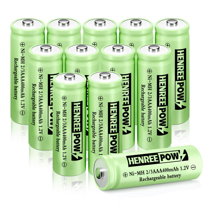 Henreepow 1.2V 600mah AA Ni-MH 충전식 배터리